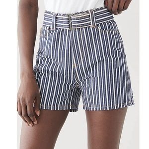 Ganni denim shorts